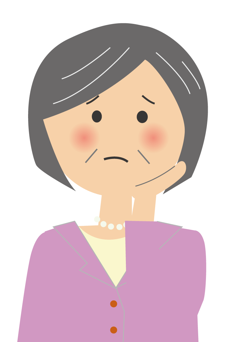 悩む担当者の顔